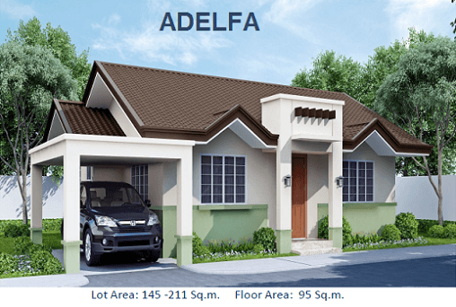 ADELFA MODEL - Total Contract Price: 5,596,360.00 House Details: Bungalow 3 Bedrooms ; 2 Toilet and Bath Living, Dining, Kitchen,Carport, Porch,Service Area Floor Area: 95sqm. Lot Area : 154sqm. 