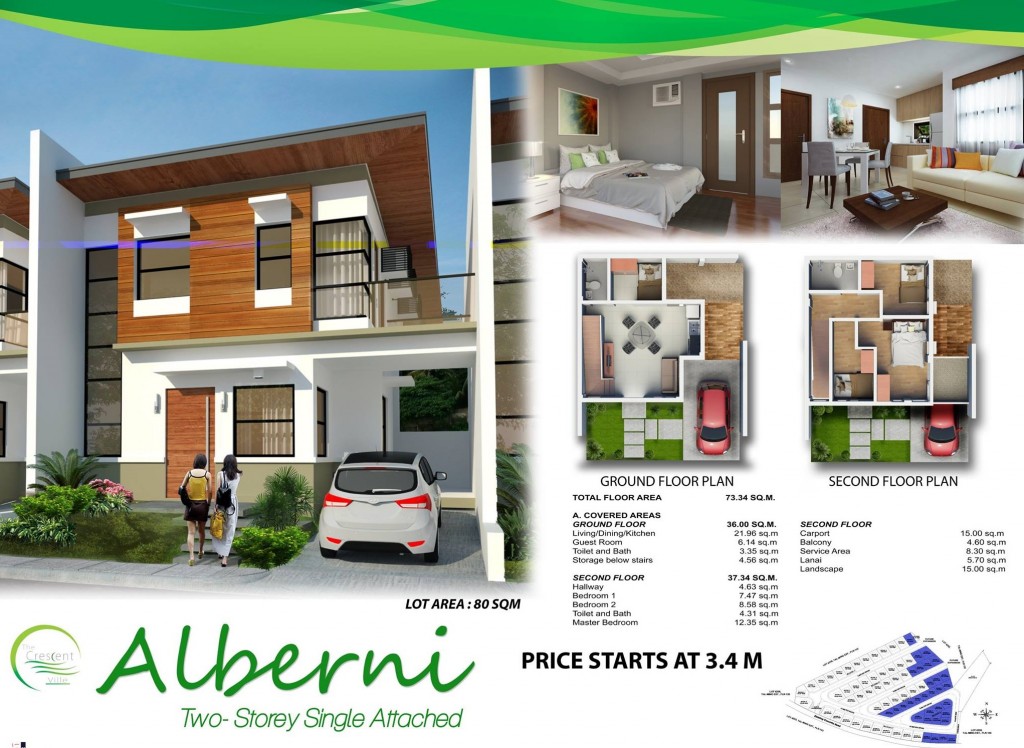 Single Attached Alberni Model