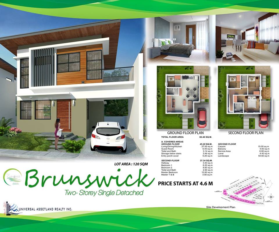 Single detached brunswick model house Minglanilla Cebu