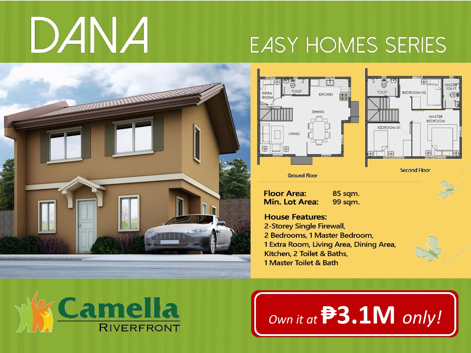 Camella Homes Talamban Riverfront DANA Model