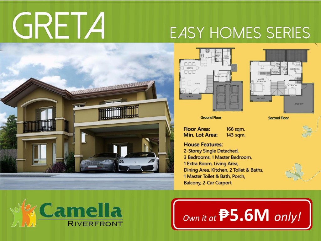 Camella Homes Talamban Riverfront GRETA Model