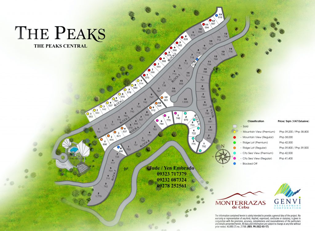 Seaview Lot For Sale in Monterrazas de Cebu