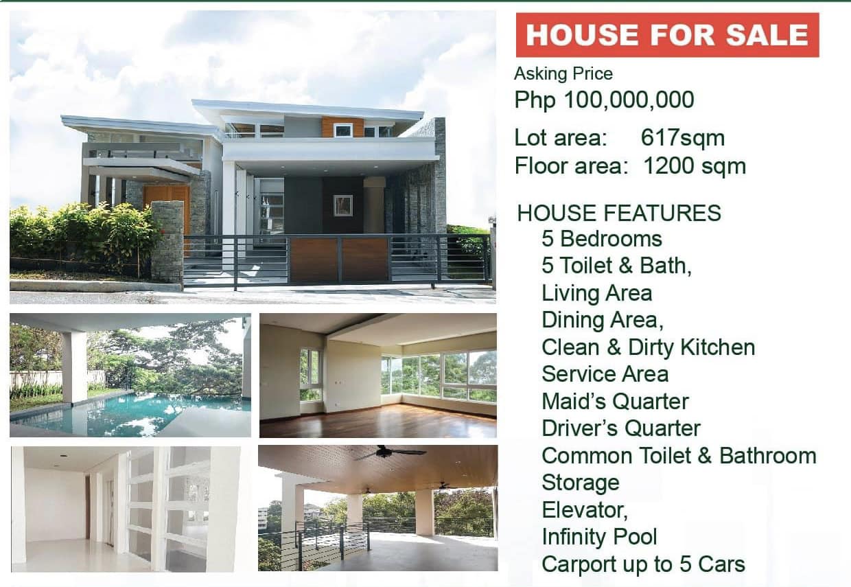 5BR Brandnew House For Sale with Pool Maria Luisa Banilad Cebu City