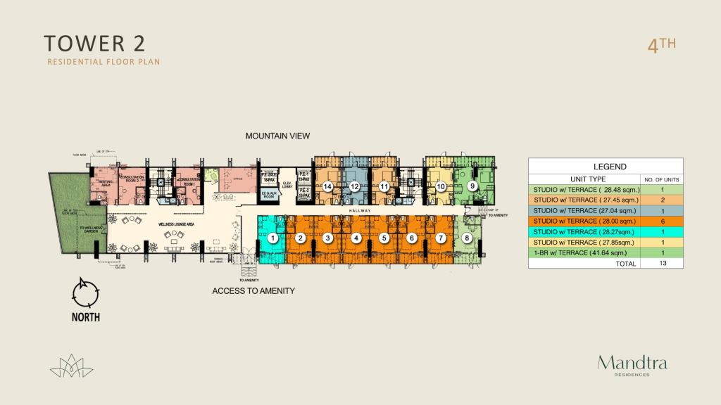 mandtra residences floor plan