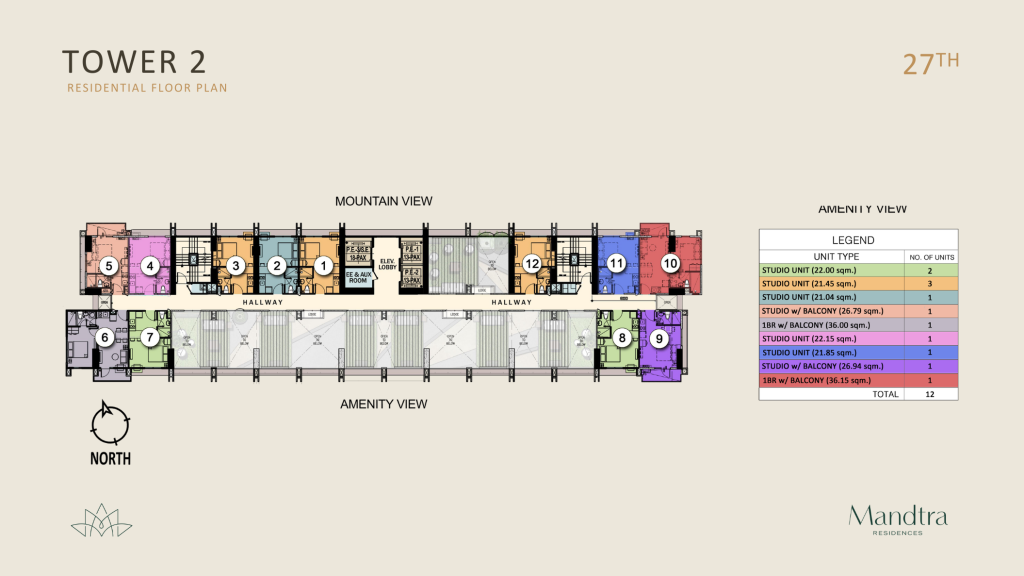 mandtra residences floor plan