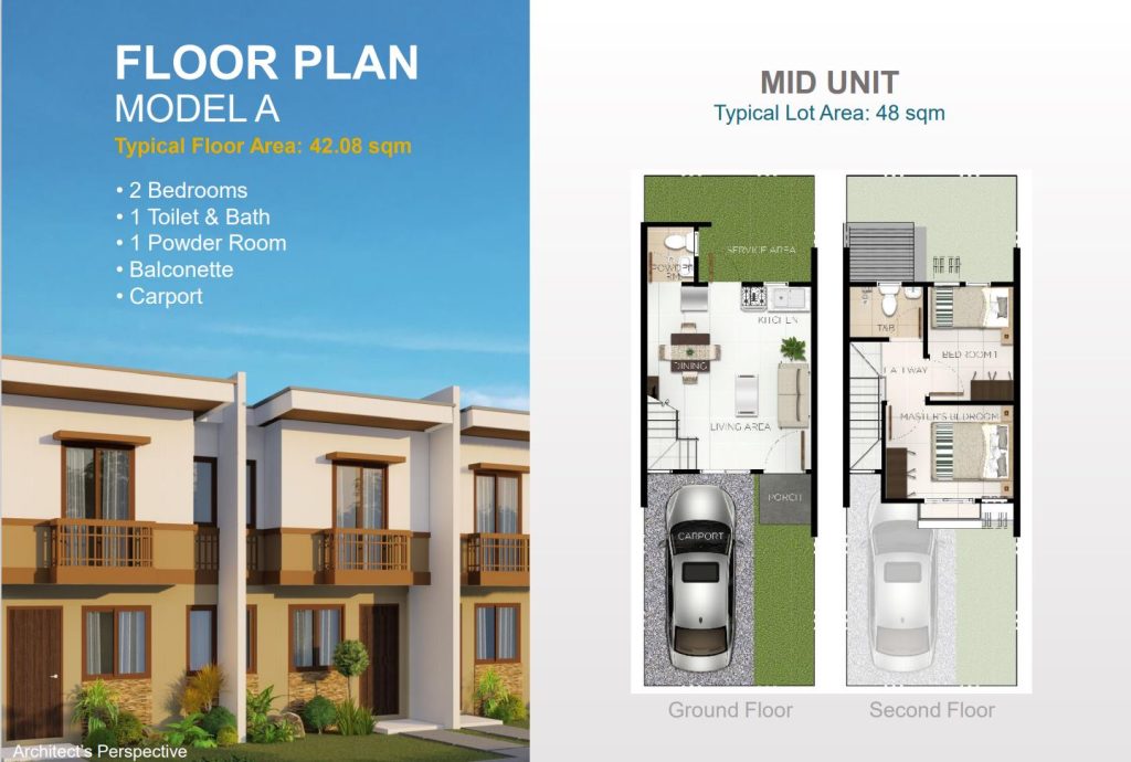 Model A in Casa Mira Homes Ormoc