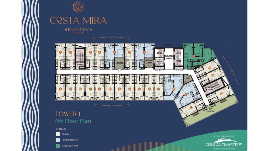 costa mira beachtown mactan floor plan