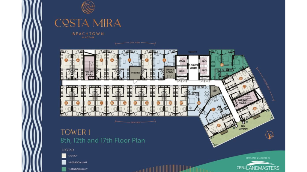 costa mira beachtown mactan floor plan