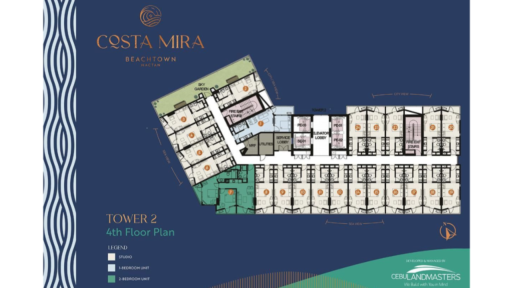 costa mira beachtown mactan floor plan