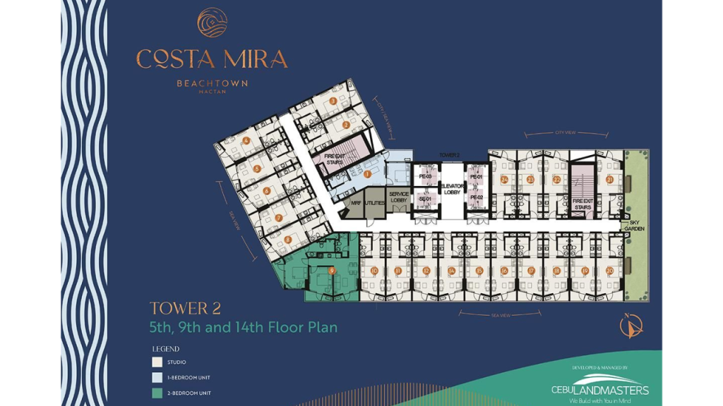 costa mira beachtown mactan floor plan