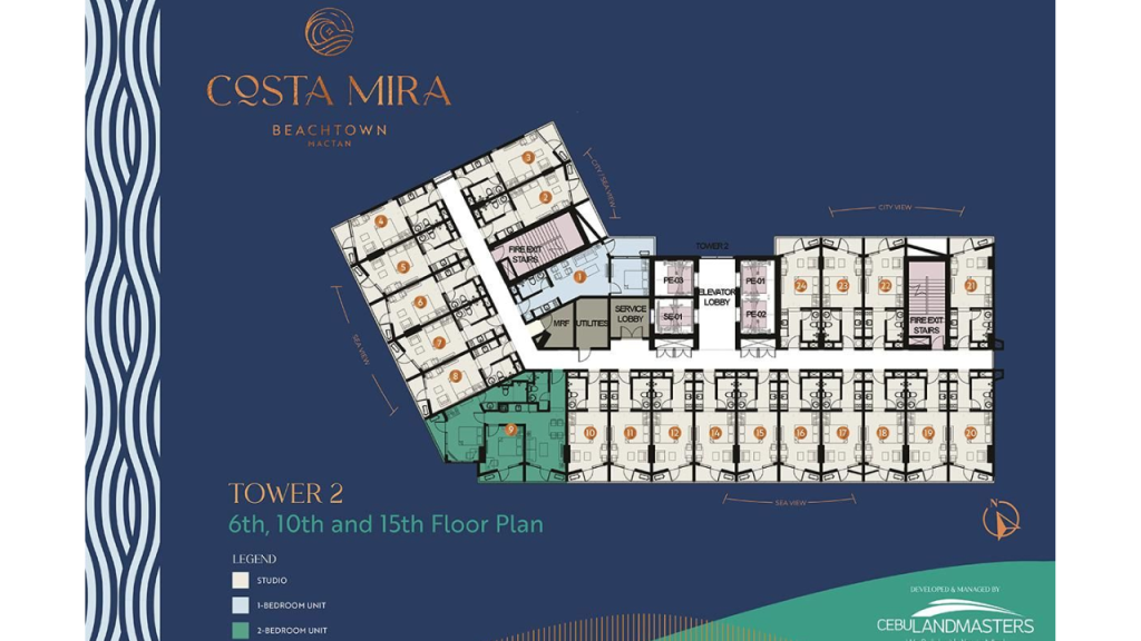 costa mira beachtown mactan floor plan