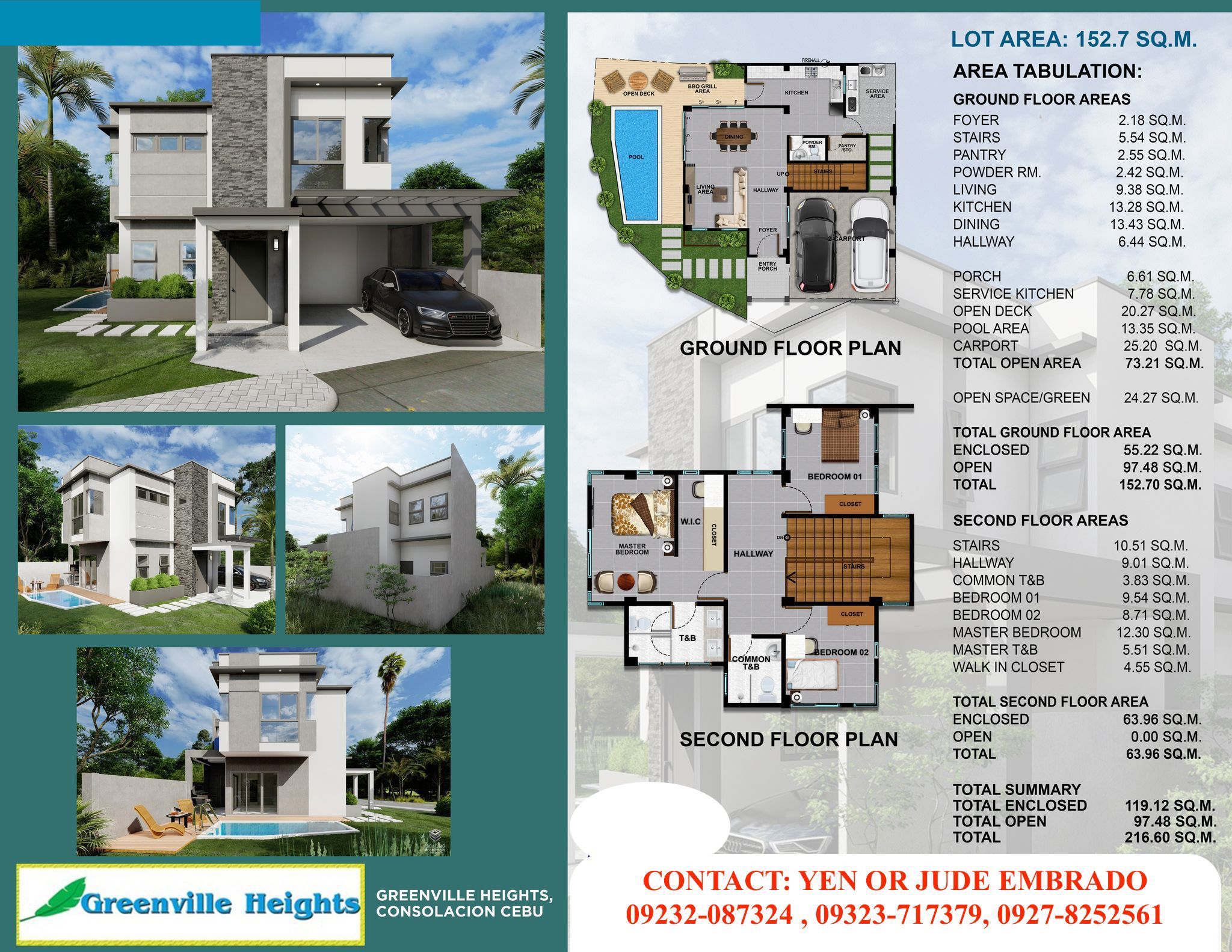 Greenville Heights Consolacion Cebu House For Sale with Pool