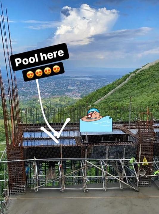 cebu overlooking house for sale with own pool