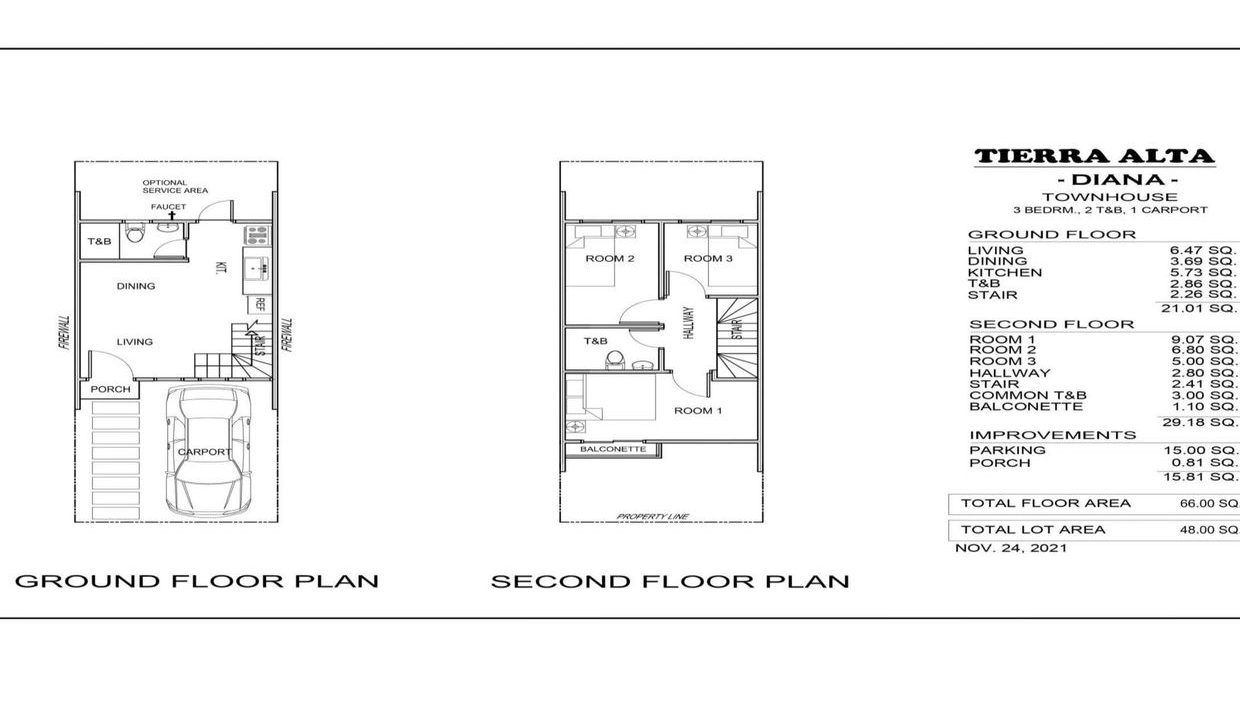 SAN FERNANDO HOUSE FOR SALE diana floor plan