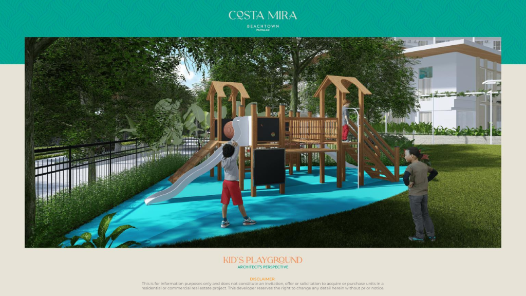 Costa Mira Beachtown Panglao Amenities Kids playground