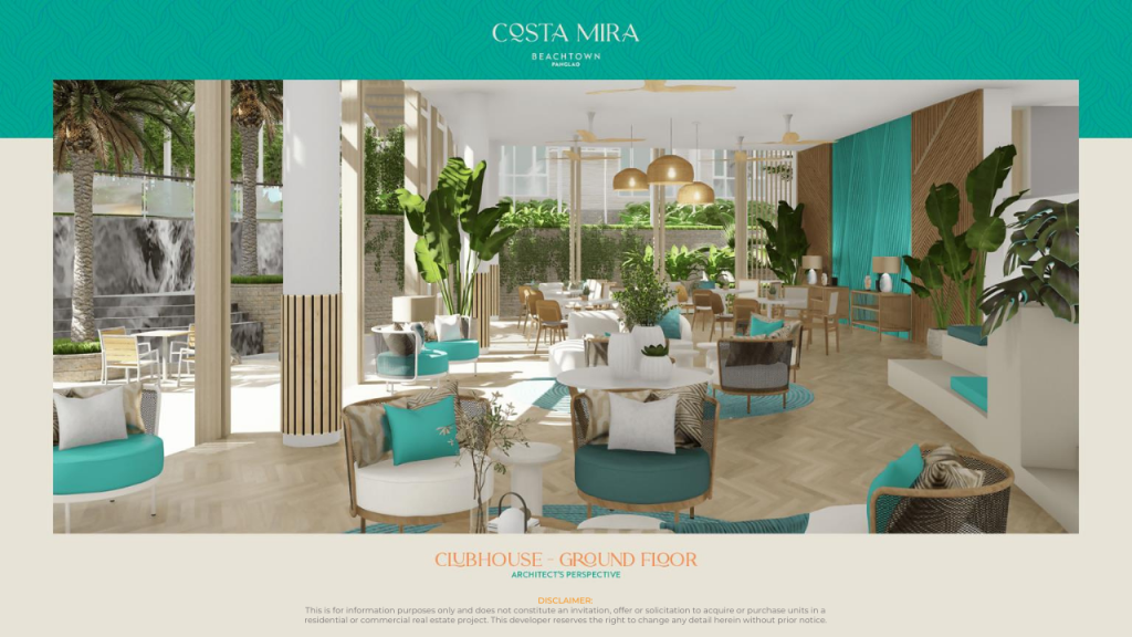 Costa Mira Beachtown Panglao Amenities Clubhouse Ground Floor