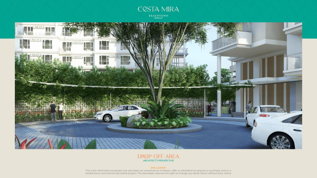 Costa Mira Beachtown Panglao Amenities
Drop off Area