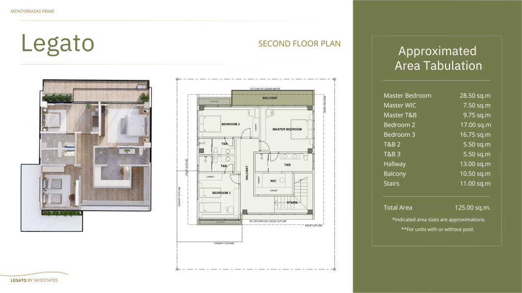 Monterrazas Prime Legato Second Floor Plan