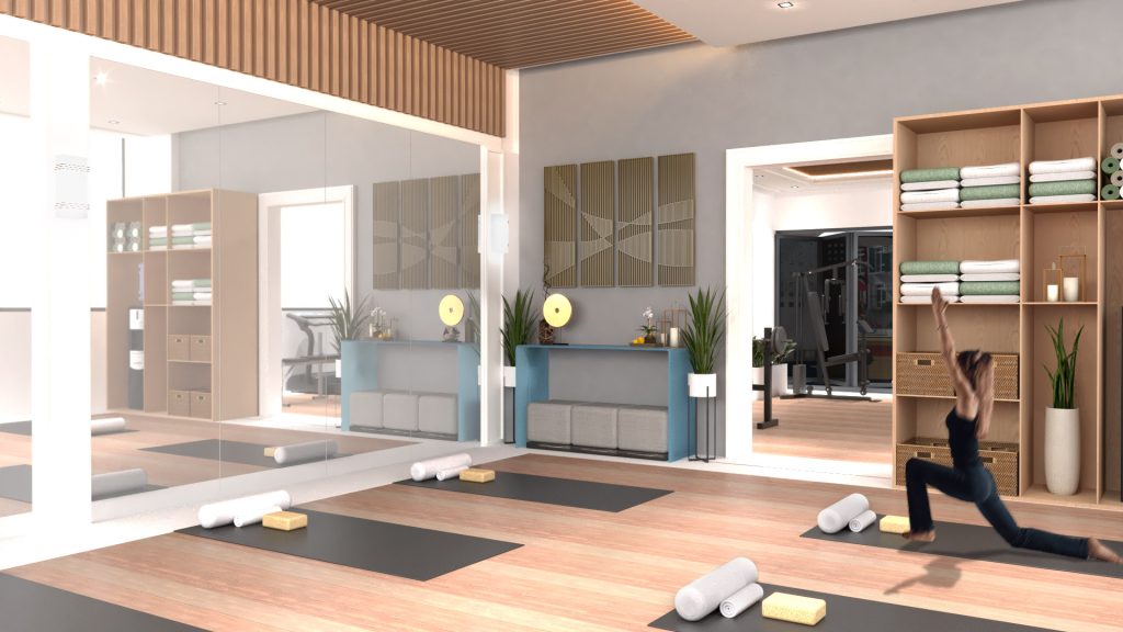 yoga room