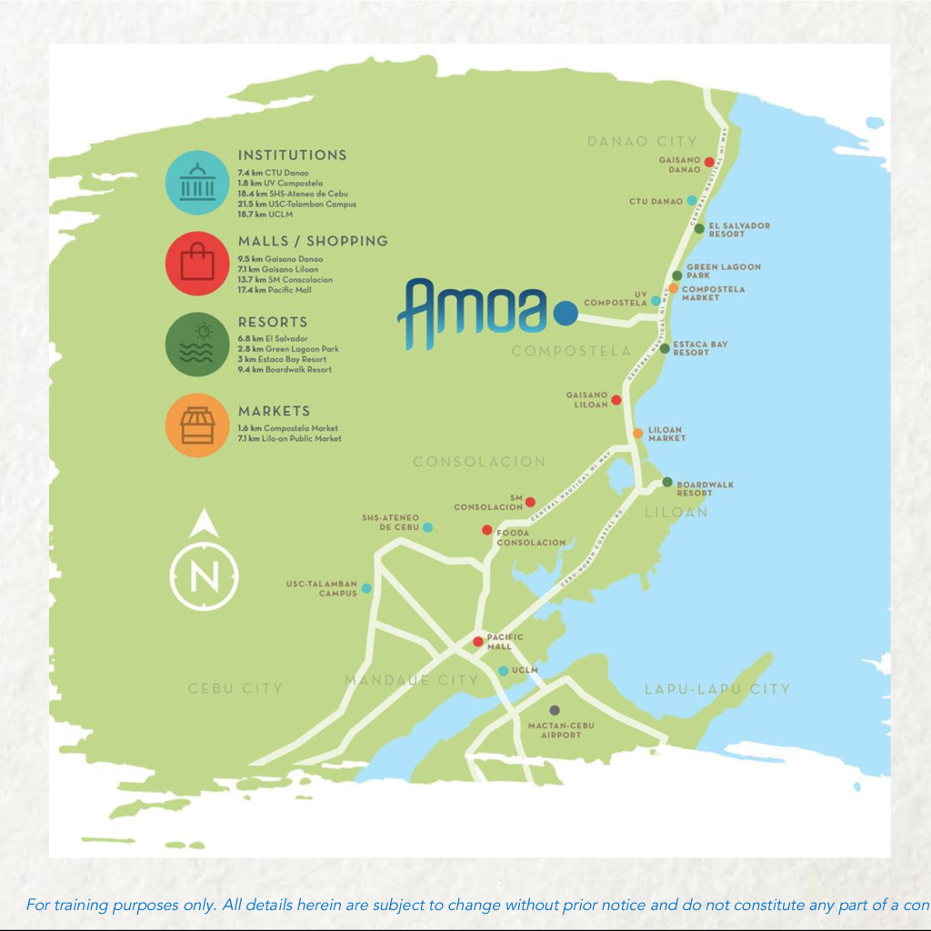 Amoa residential development in compostela cebu